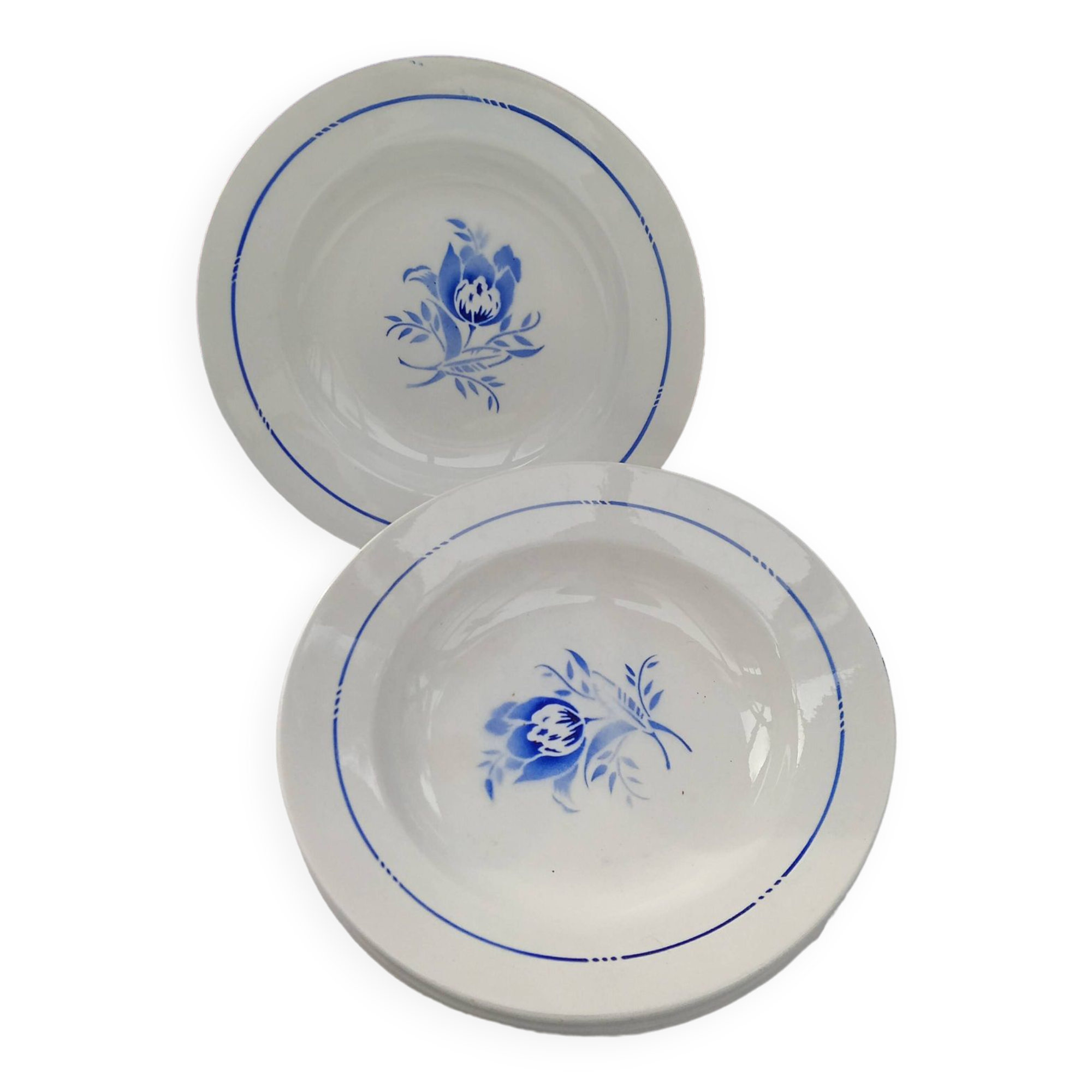 6 St Amand soup plates