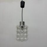 Large Bubble Glass Pendant by Helena Tynell for Limburg, Germany, 1970s