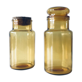 Lot de pots en verre