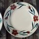 8 flat plates Terre de Fer Longchamp model Christiane