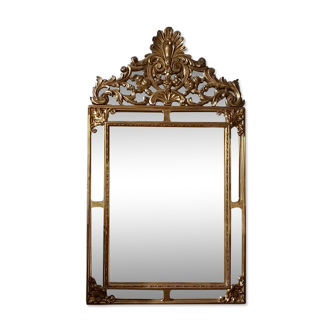 Beaded mirrors.