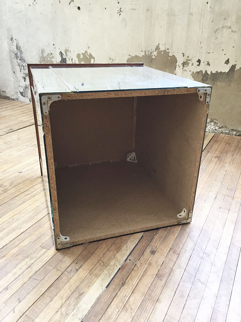 Console coffee table mirror