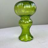 Vintage green vase