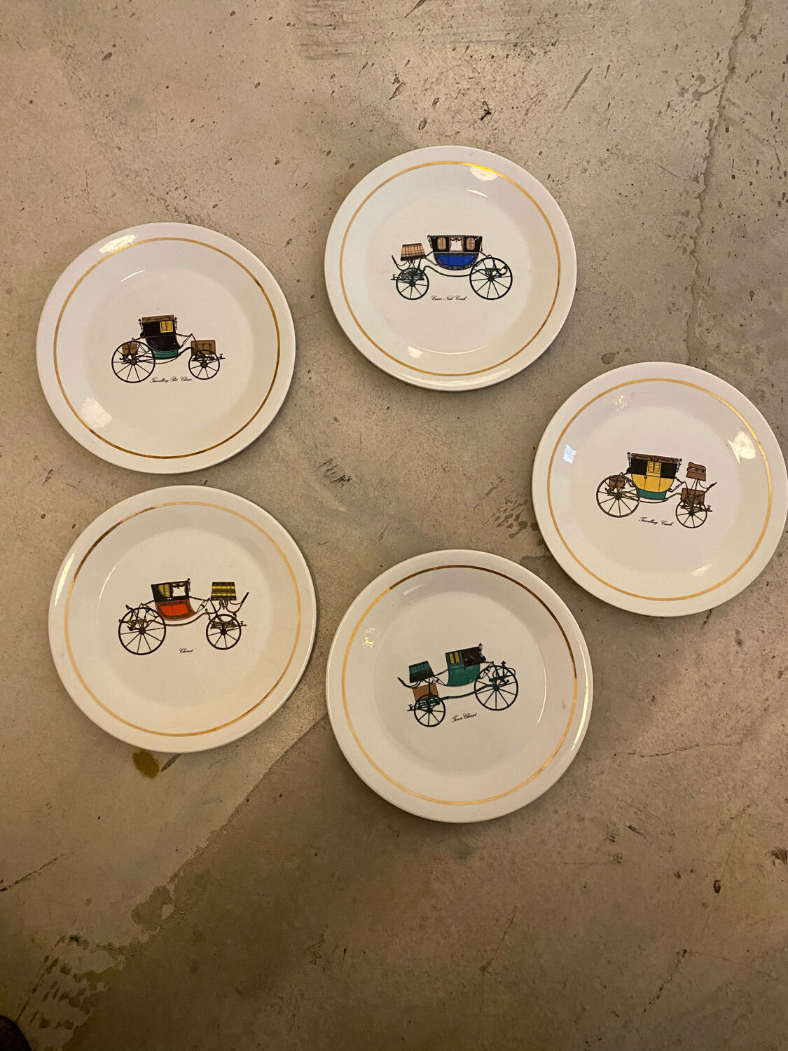 Dessert plates