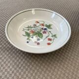 Grand plat de présentation style floral