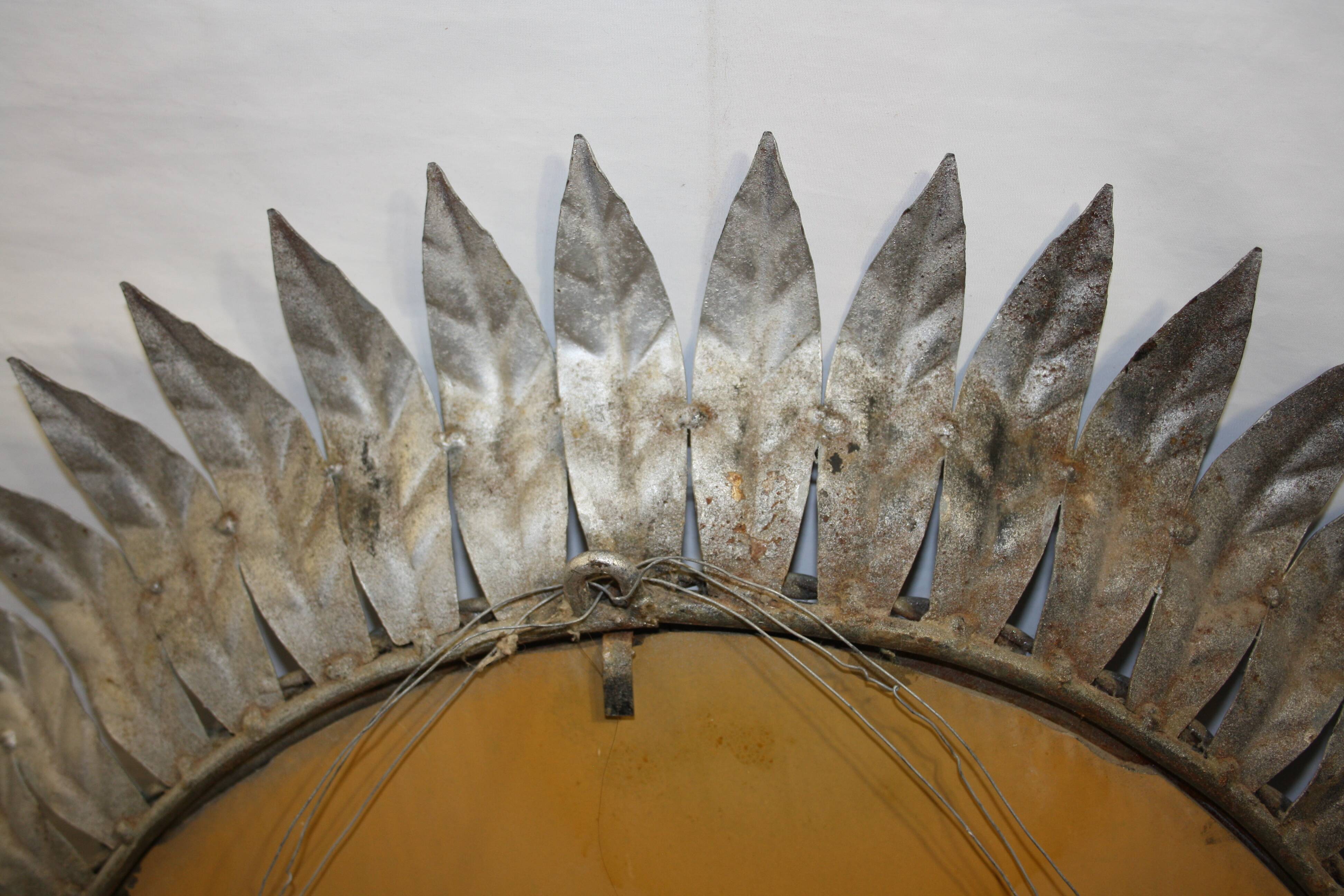 Silver mirror leaves