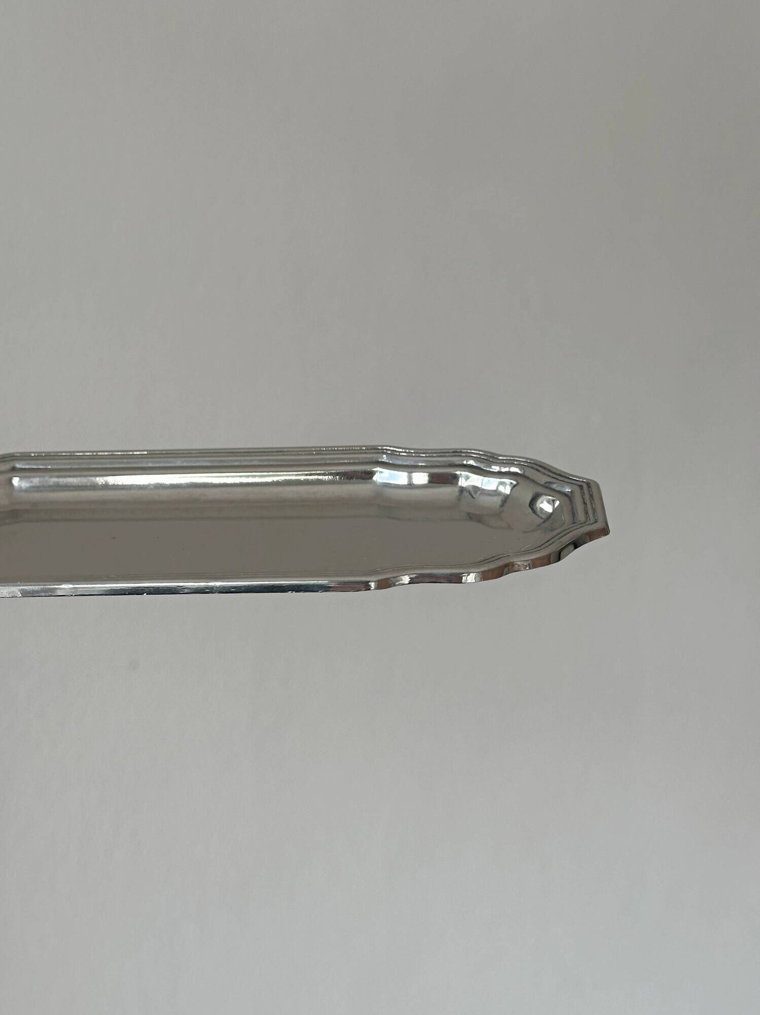 Small antique silver tray