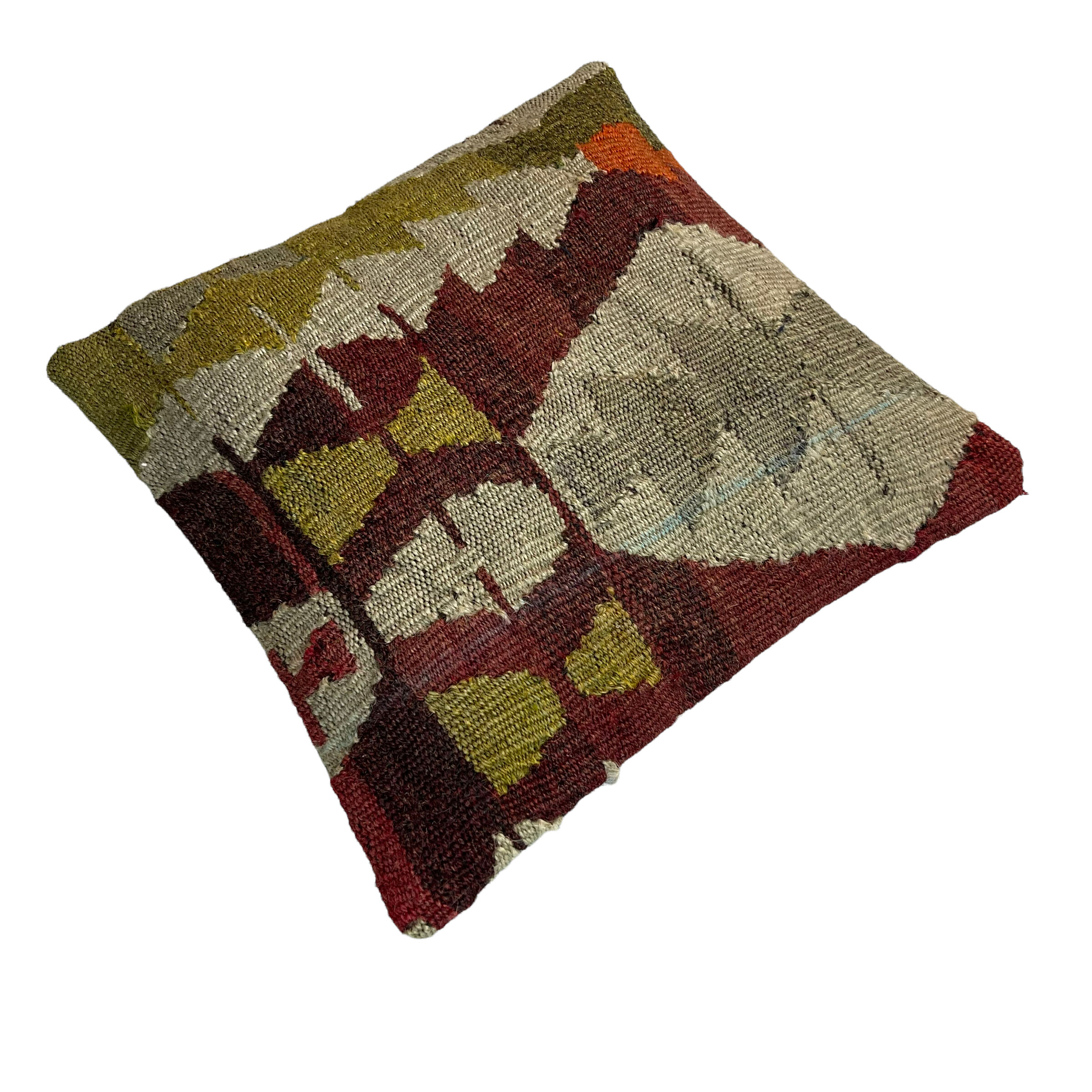 Turkish kilim cushion cover, 40 x 40 cm