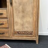 Asymmetrical art deco wardrobe