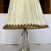 Pied de lampe cristal Daum vintage