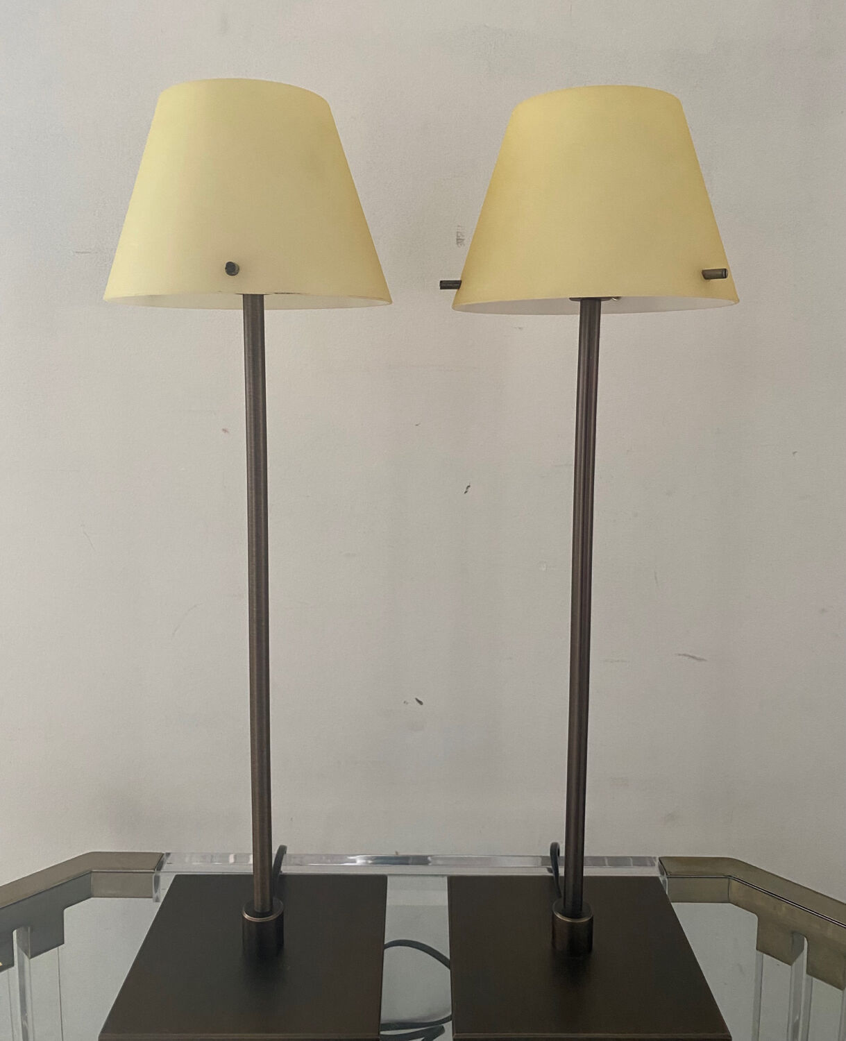 Pair of vintage lamps from the 80s