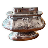 Silver match table lighter