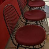 Set of 4 chairs by Eames for Vitra