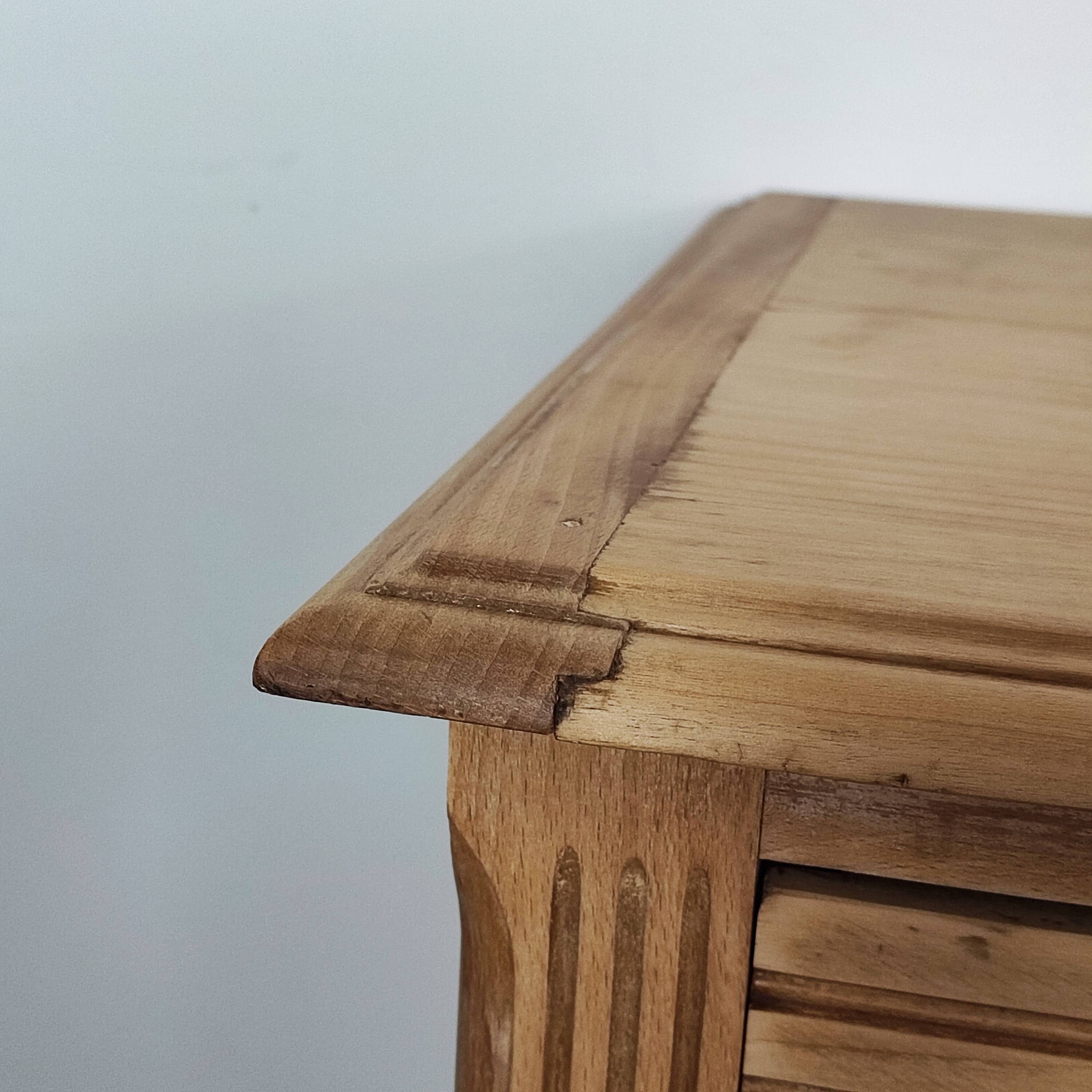 Commode Art Déco bois brut