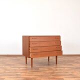 Mid-Century Danish Teak Chest of Drawers by Kai Kristiansen for FM Møbler, 1960s.