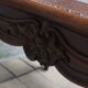 Pair of Louis XV style armchairs in wood and caning.