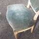 Louis xvi medallion chair