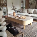 Rattan coffee table
