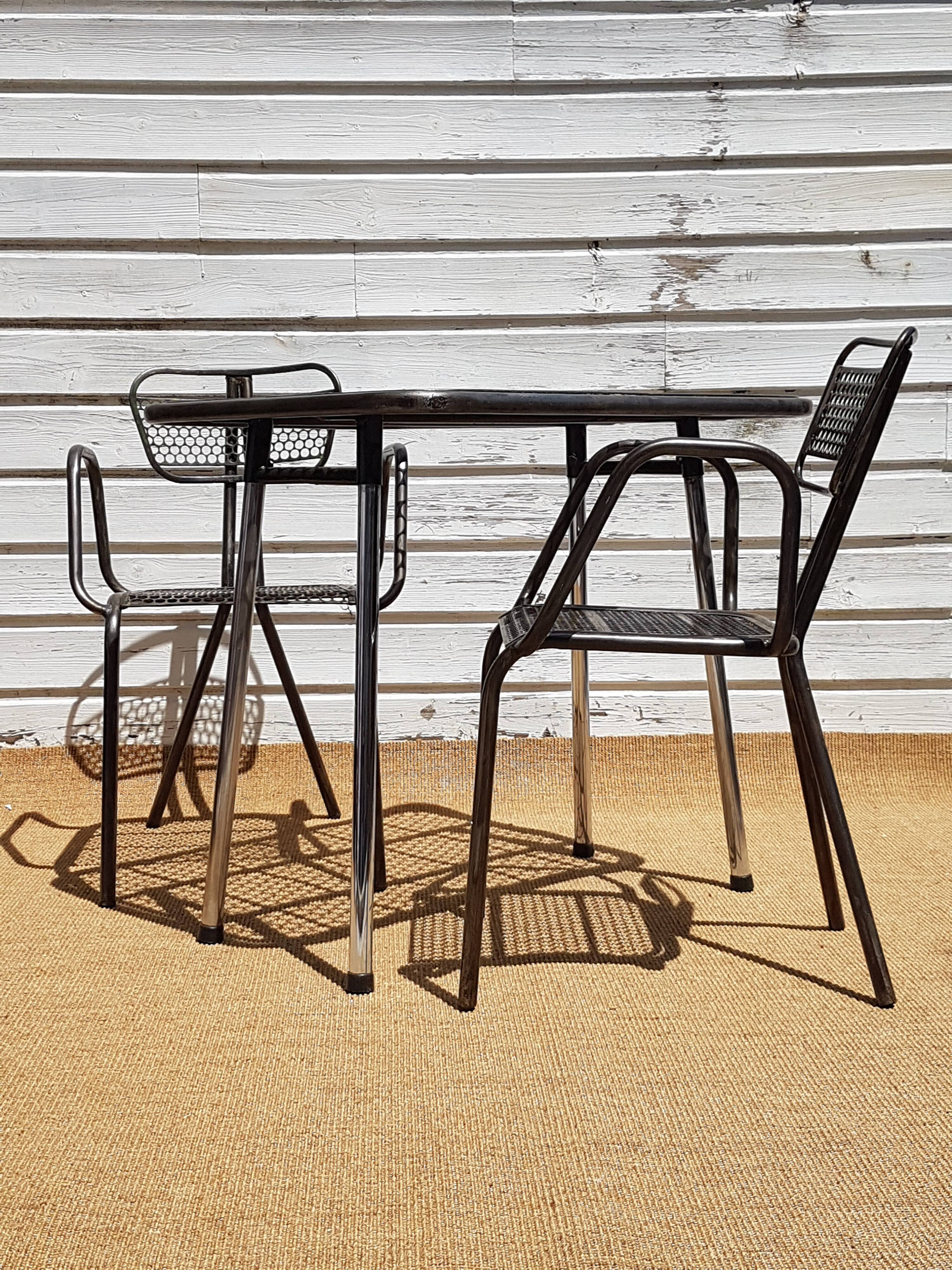 Set of two armchairs by René Malaval 1950