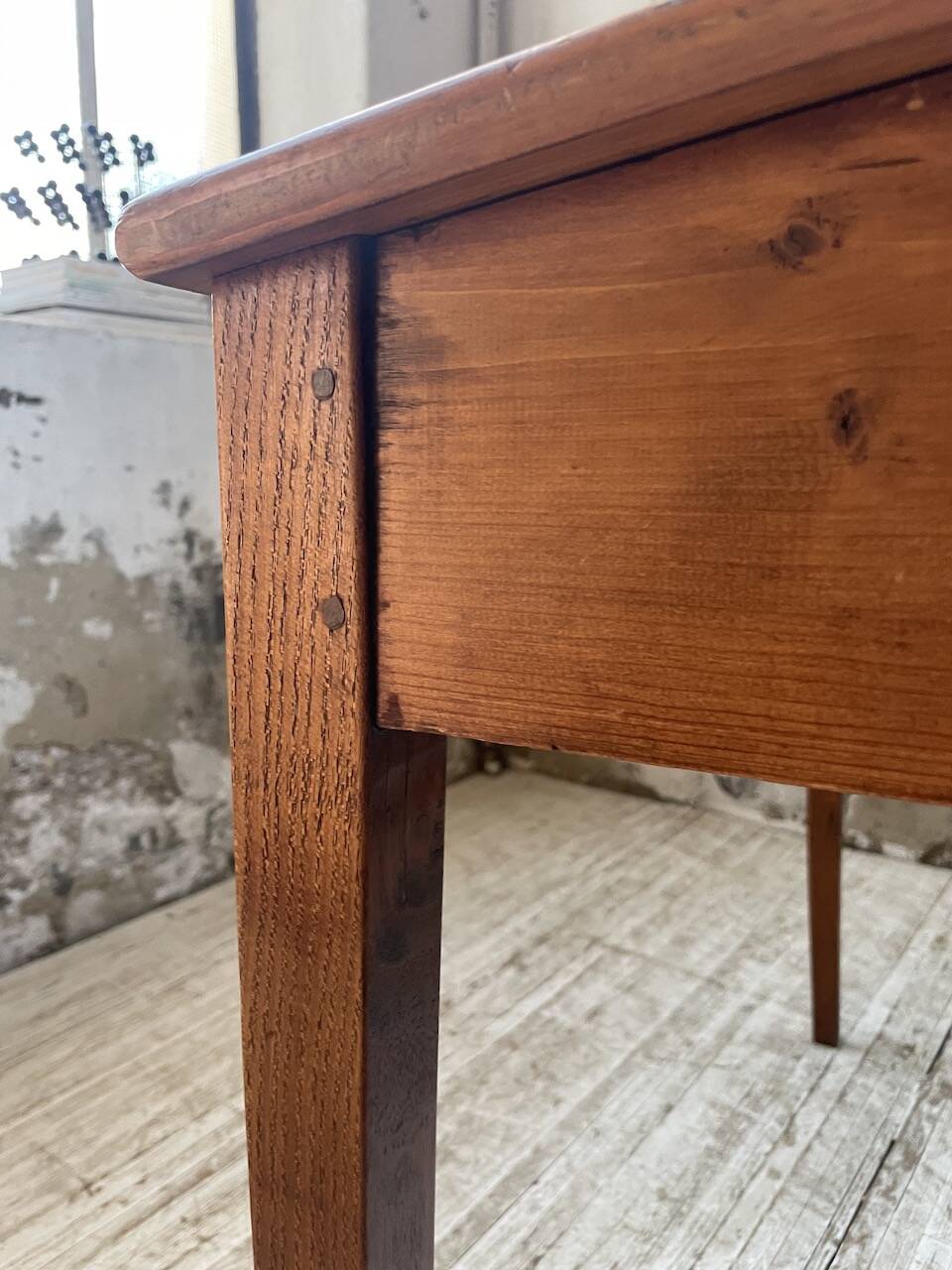 50s display cabinet side table