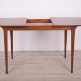Teak extendable dining table from mcintosh, 1960