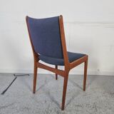 Pair of Scandinavian teak chairs by Johannes Andersen for Uldum, 60s