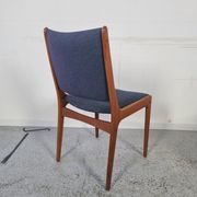 Pair of Scandinavian teak chairs by Johannes Andersen for Uldum, 60s