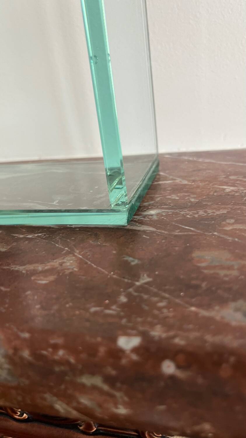 Designer aluminum soliflore vase