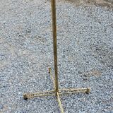 Valet de chambre of the 50s in gilded brass and wood