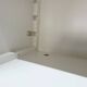 White bookcase library cabinet bookcase with ladder