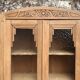 Parisian glass cabinet art deco raw wood 1930
