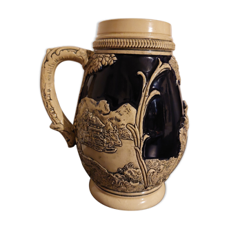 Old western beer mug germany