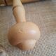 Coat rack 2 wooden hooks - vintage