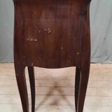 Louis XV style marquette bedside table