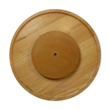 Round wood turntable
