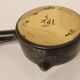 Vintage ceramic skillet by Jean De Lespinasse