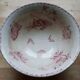 Saladier former earthenware butterflies Badonvilliers