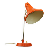 Adjustable Desk Lamp in Orange Painted Metal from TEP, 1970s