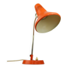 Lampe de bureau réglable en métal peint orange de TEP, années 1970