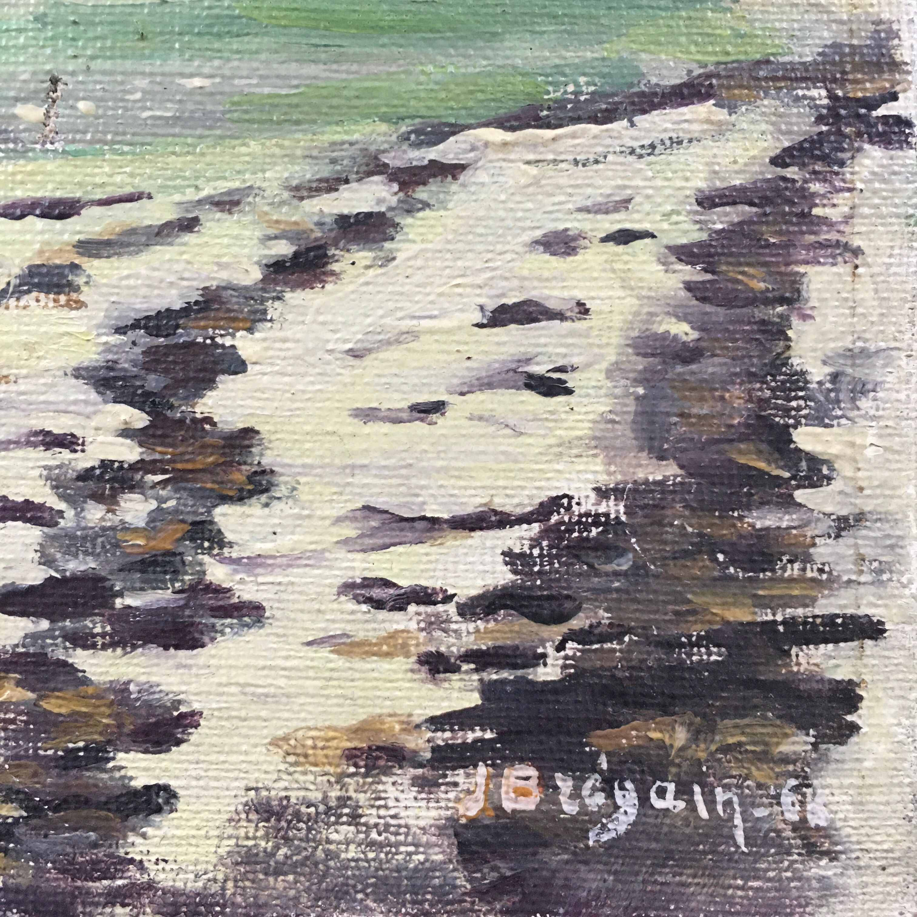 Painting boat on the beach