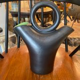 Vase céramique avec anse style Elchinger