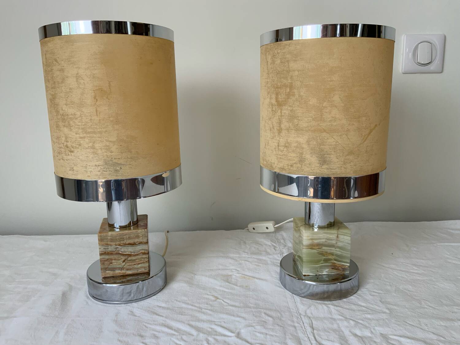 Pair of 70 lamps