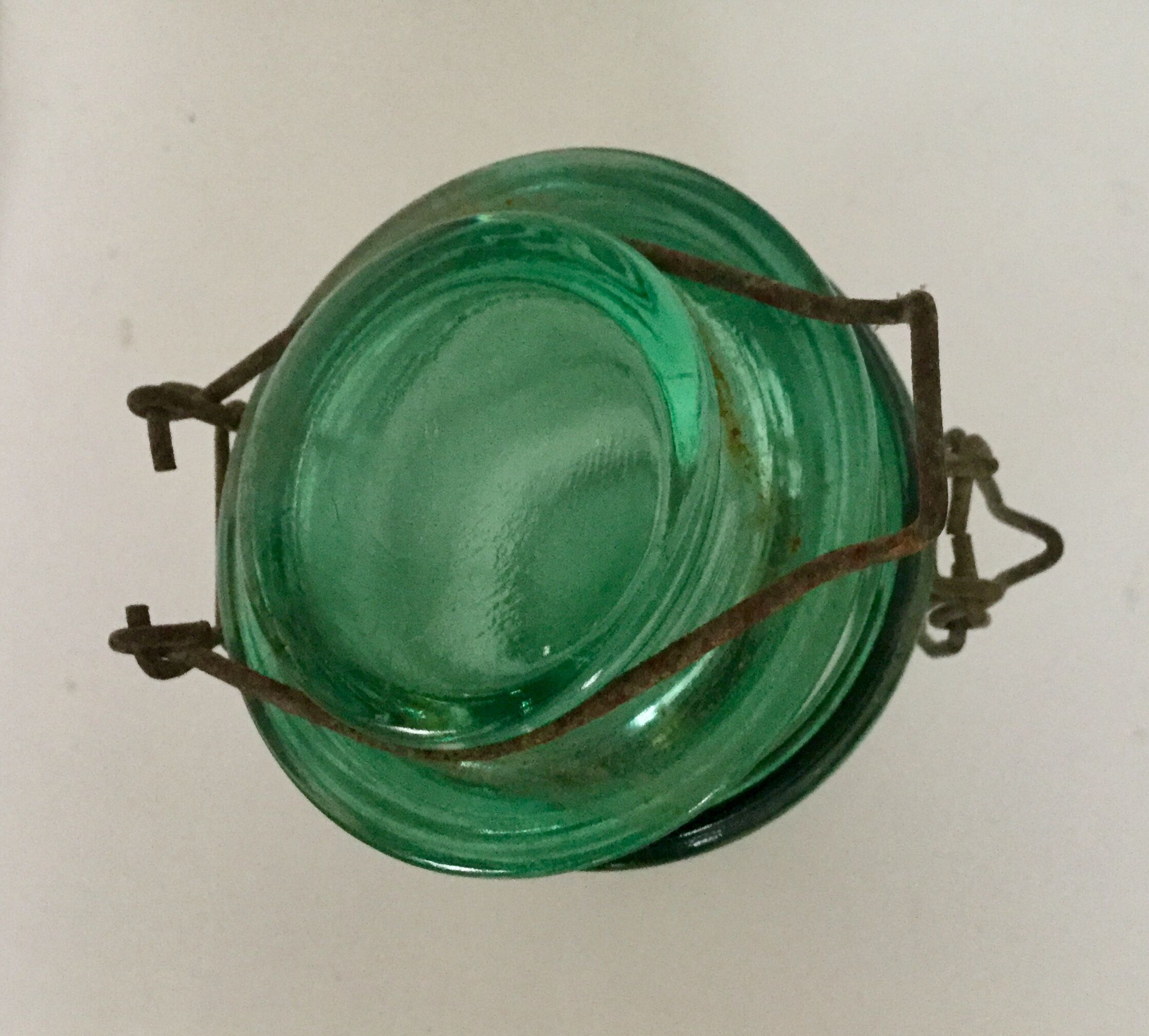 "Solidex" jar in thick glass