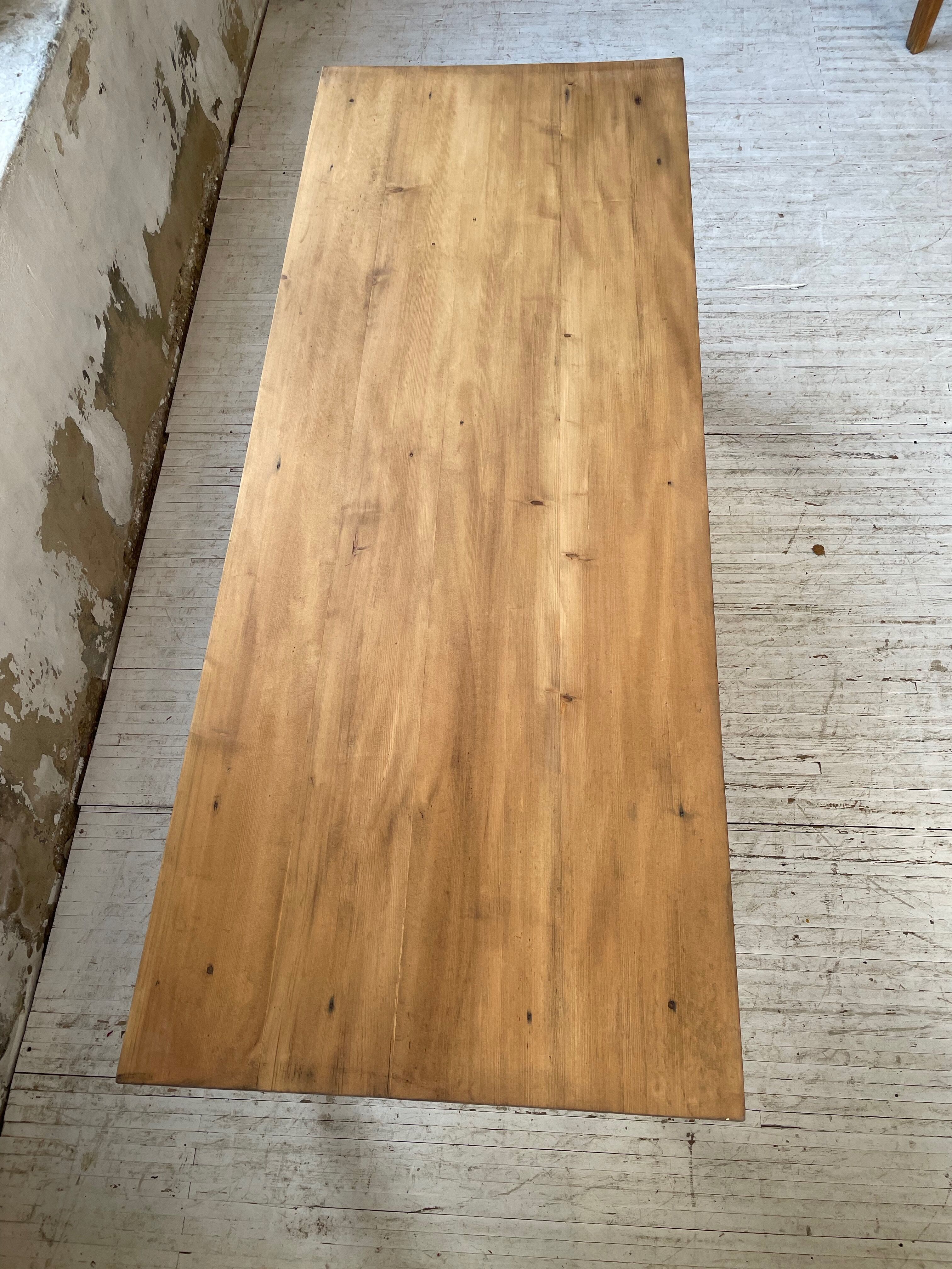 Farmhouse table 2m in pine