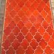 Ceramic and rattan dining table