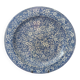 Large round English ironstone dish, 19th century