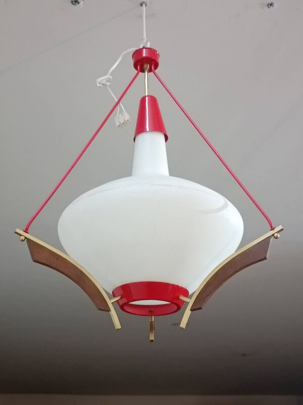 Lampe Suspendue Scandinave 1960s