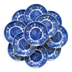 11 assiettes anglaises