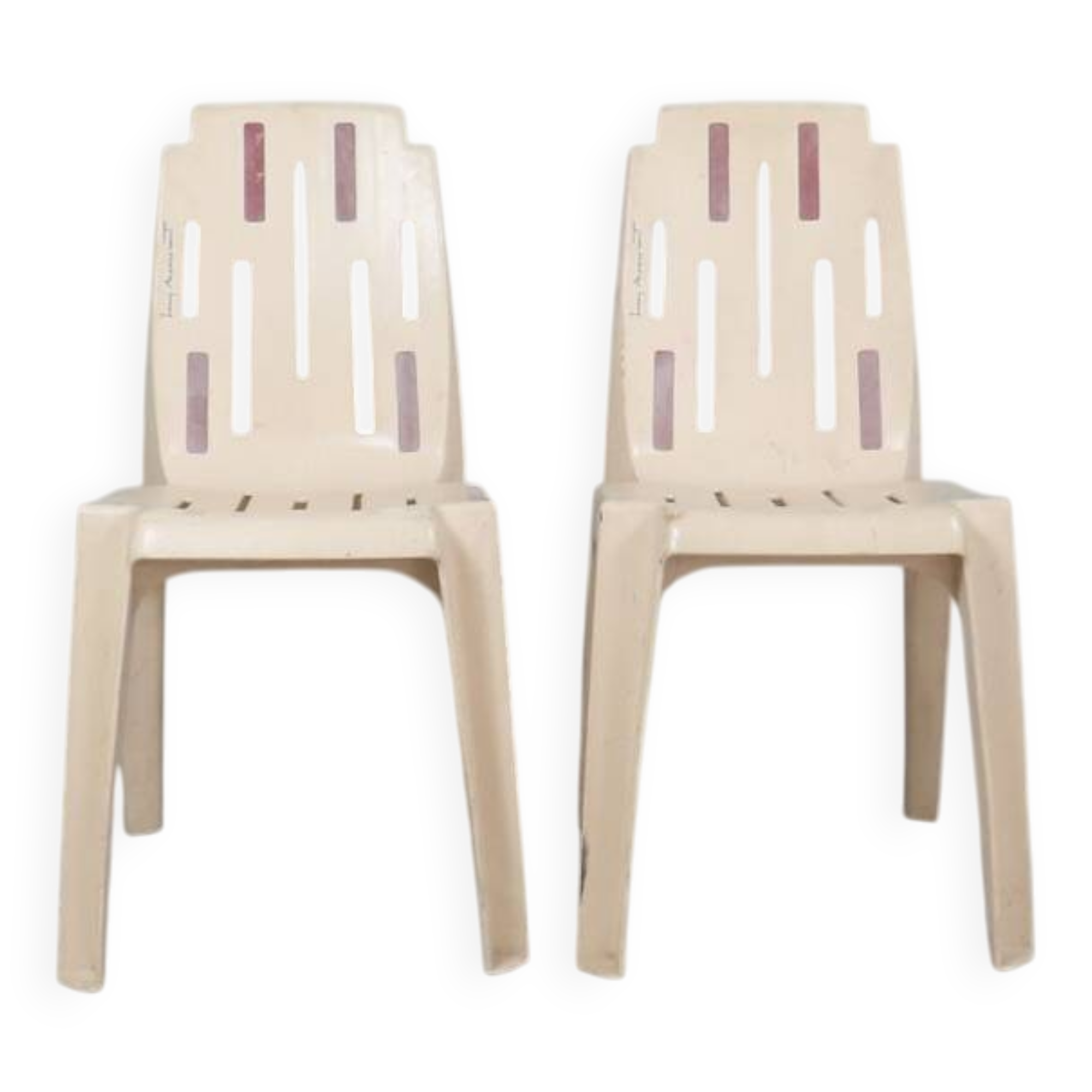 Paire de chaises Pierre Paulin