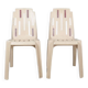 Paire de chaises Pierre Paulin